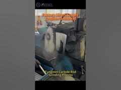 Processus de meulage de tiges de carbure de tungstène