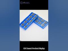 Insert CNC en carbure cémenté #usine #cnc #fabrication