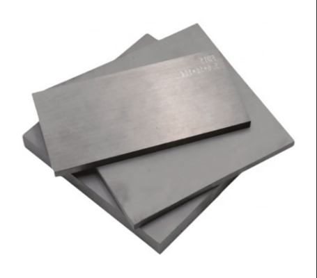 Plaque en carbure de tungstène YG8 50x50x10mm pour la coupe des métaux