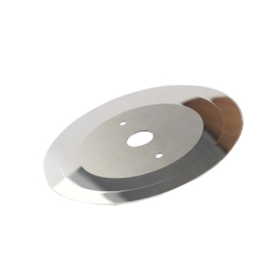 Lames rondes de refendage pour tubes en papier adhésif en alliage de carbure de tungstène de haute qualité personnalisées pour machine à refendre les rubans YG8 YG9C