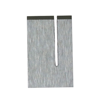 Couteaux de coupe de fibres synthétiques en alliage de carbure de tungstène sur mesure