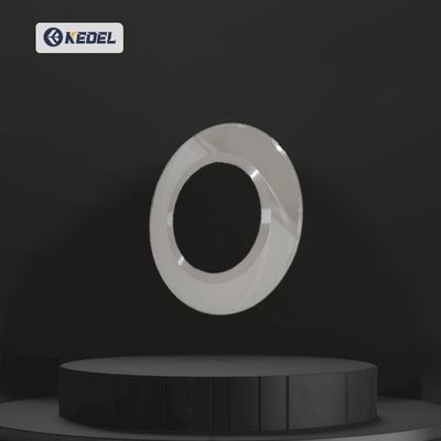 Lame ronde en alliage de carbure de tungstène cémenté personnalisé, très vendue, pour électrode de batterie au lithium, lame supérieure fendue YG8