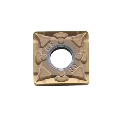 Plaquette CNC en carbure modèle SNMG, angle 0° et tolérance ±0,08-±0,18 pour usinage de diamètres 4,76 mm-7,94 mm