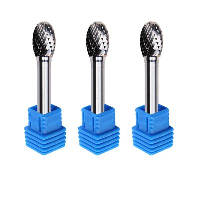 le type Se de 6mm d'E forment le carbure de tungstène Burr Long dossier rotatoire de bord de jambe de 1/4 pouce