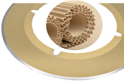 0.1mm-6.0mm ont ridé la dureté de fente circulaire de papier du couteau HRC40-68