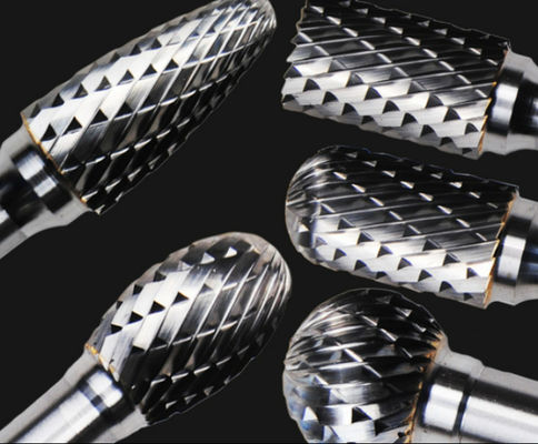 Résistance rotatoire de Burr Cone Tree Shape Wear de carbure de tungstène de machine roulement à billes