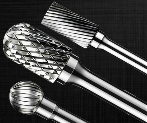 Résistance rotatoire de Burr Cone Tree Shape Wear de carbure de tungstène de machine roulement à billes