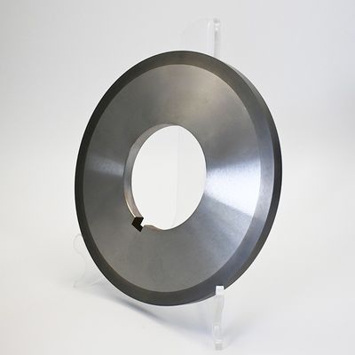 Couteau de refente à bobine à fond épais Lame de refente de feuille d'aluminium de haute précision Lame industrielle pour machine de refente de feuille d'aluminium