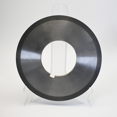 Couteau de refente à bobine à fond épais Lame de refente de feuille d'aluminium de haute précision Lame industrielle pour machine de refente de feuille d'aluminium