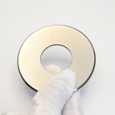 Lame ronde en carbure de tungstène cémenté pour refente de feuilles d'aluminium et de cuivre, lames industrielles