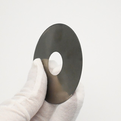 Lame circulaire en carbure pour couteau rond, couteau pour fente de feuilles de cuivre et d'aluminium pour machine à fendre les feuilles, lame industrielle