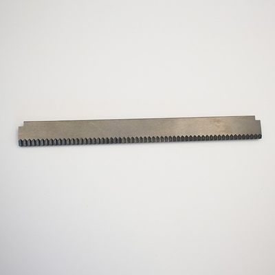Lame de couteau dentelée pour machines d'emballage personnalisée diverses outils de coupe industriels en carbure de tungstène fritté non standard