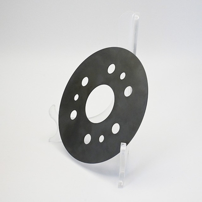 Couteau circulaire cimenté Lamelle de carbure de tungstène à neuf trous Lamelle ronde pour machines à découper sous pression