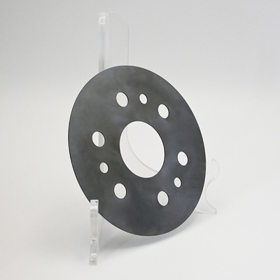 Couteau circulaire cimenté Lamelle de carbure de tungstène à neuf trous Lamelle ronde pour machines à découper sous pression