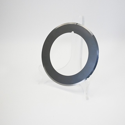 Couteau de refente circulaire avec rainure de positionnement pour la refente des pièces polaires de batteries - Lames industrielles pour l'industrie des batteries