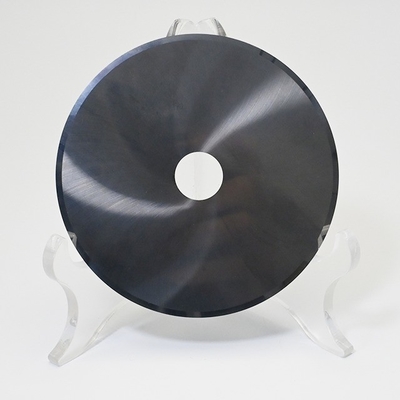 Lame de coupe pour l'industrie du tabac en carbure de tungstène cémenté pour machine de découpe à couteau circulaire, couteaux de refente