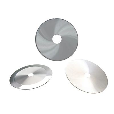 Lame de coupe pour l'industrie du tabac en carbure de tungstène cémenté pour machine de découpe à couteau circulaire, couteaux de refente