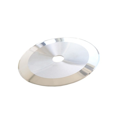 Lames rondes de refendage pour tubes en papier adhésif en alliage de carbure de tungstène de haute qualité personnalisées pour machine à refendre les rubans YG8 YG9C
