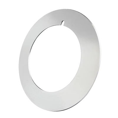 Personnaliser le couteau rond en métal en alliage de carbure de tungstène pour la coupe de matériaux métalliques tels que les plaques d'acier, d'aluminium, de cuivre, etc.