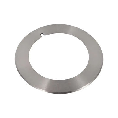 Personnaliser le couteau rond en métal en alliage de carbure de tungstène pour la coupe de matériaux métalliques tels que les plaques d'acier, d'aluminium, de cuivre, etc.