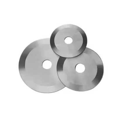Coupe de papier ménager sur mesure à base de carbure de tungstène coupe circulaire pour couper le papier toilette et le papier de dessin YG8