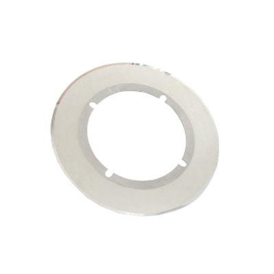 Papier ondulé à l'alliage de carbure de tungstène sur mesure Lamelle circulaire à découpe longitudinale adaptée à la découpe de carton ondulé