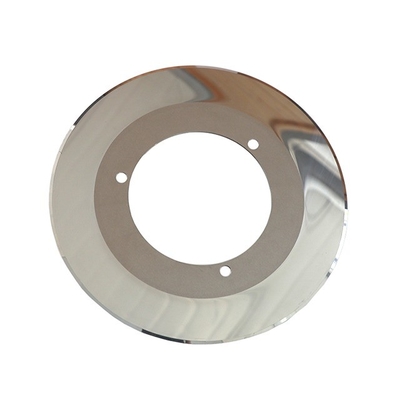 Papier ondulé à l'alliage de carbure de tungstène sur mesure Lamelle circulaire à découpe longitudinale adaptée à la découpe de carton ondulé