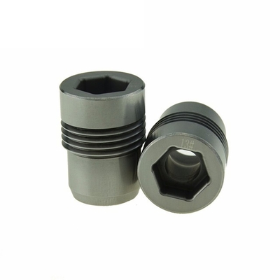 Buse en carbure de tungstène YG8 de 12,7 mm de diamètre de pore pour trépans PDC avec porosité A02 et couleur noire