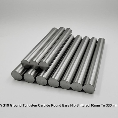 Tige en carbure de tungstène YG10, diamètre 10 mm à 330 mm, frittage HIP