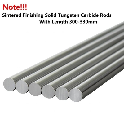 YG10X Barre de carbure de tungstène 6 mm x 3000 mm HIP Sintrée