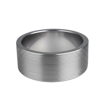 Anneaux de rouleau en carbure de tungstène de 8 mm, surface nervurée pour fils à haute vitesse