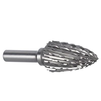 Résistance rotatoire de Burr Cone Tree Shape Wear de carbure de machine roulement à billes