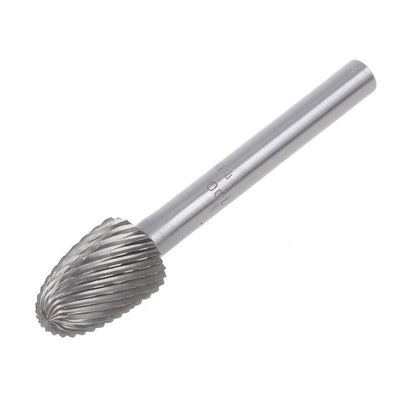 le carbure Burr Long Shank Ball Type rotatoire de 5/8mm forment peu coupé simple d'écart-type de D le double