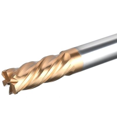 Haute fraise en bout de carbure de commande numérique par ordinateur de dureté pour la machine de tour de commande numérique par ordinateur