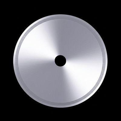 Couteau de fente circulaire de carbure de tungstène pour couper la feuille d'électrode de batterie au lithium