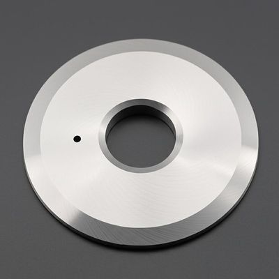 Lame ronde en alliage de carbure de tungstène cémenté personnalisé, très vendue, pour électrode de batterie au lithium, lame supérieure fendue YG8