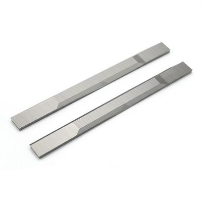 Lame de positionnement et de rainurage en alliage de carbure de tungstène cémenté sur mesure pour fibres chimiques, fente de film textile, couteau industriel pour machine à refendre