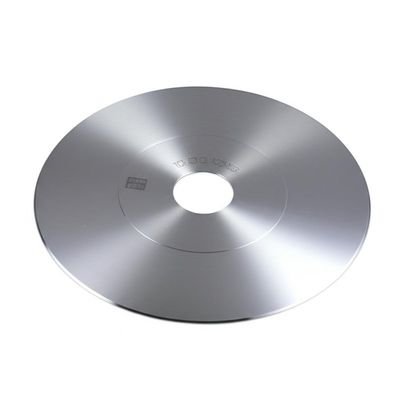 Couteau circulaire sans lame pour refente industrielle de feuilles métalliques rondes, pour la coupe de feuilles d'aluminium et de cuivre