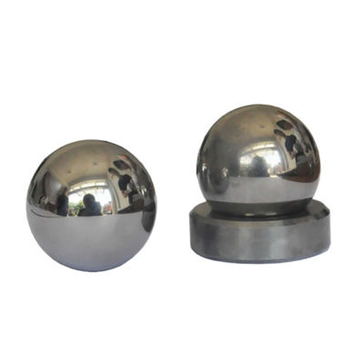 Customized Size Cemented Tungsten Carbide Ball Valve with 100% Tungsten Carbide Material and YG8 YG6 YG6X YG9C YG11C YG13C Alloy Specification