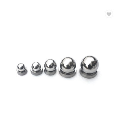 Valve à bille en carbure de tungstène personnalisée avec spécifications en alliage YG8 YG6 YG6X pour une résistance à l'usure élevée dans le transport par pipeline