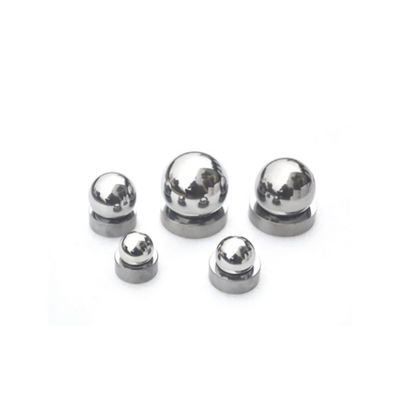 Valve à bille en carbure de tungstène personnalisée avec spécifications en alliage YG8 YG6 YG6X pour une résistance à l'usure élevée dans le transport par pipeline