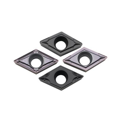 Plaquette CNC DCMT rectifiée de précision haute performance avec angle D de 55° et angle C de 7° pour l'usinage des métaux et non-métaux