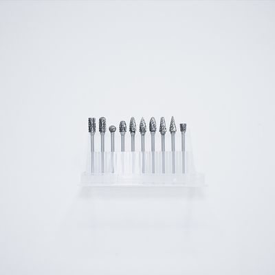 Fraise rotative en carbure de tungstène de haute précision à cône inversé de type N pour l'usinage des métaux