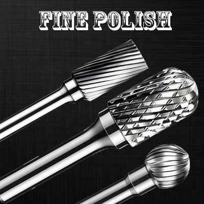 type de 6mm coupe simple jambe rotatoire du dossier 1/8 de carbure de tungstène de SA de longue une double