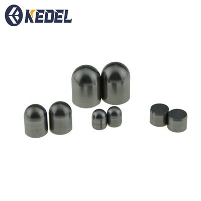YG8 Boutons polissés de carbure de tungstène 10,2 mm sommet de dôme pour le forage pétrolier