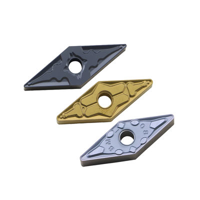 Insertions de rotation externes de carbure de commande numérique par ordinateur de la coupe rapide VNMG1604 pour l'usinage en acier