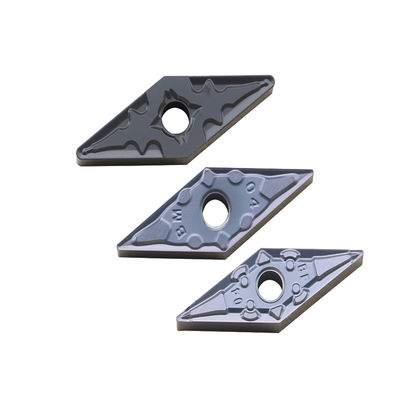 Insertions de rotation externes de carbure de commande numérique par ordinateur de la coupe rapide VNMG1604 pour l'usinage en acier